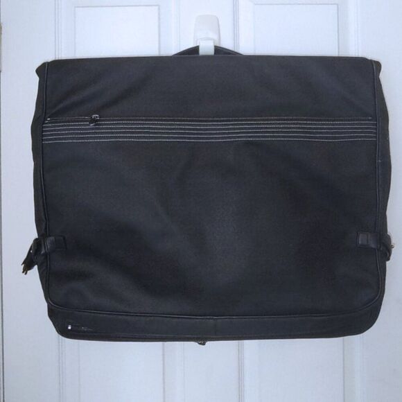 Loewe leather/coated canvas garment travel bag EUC - Picture 2 of 12